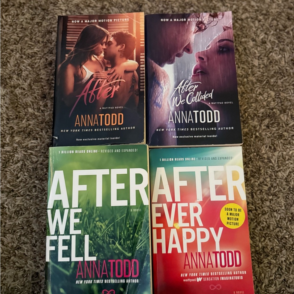 Anna Todd AFTER book set